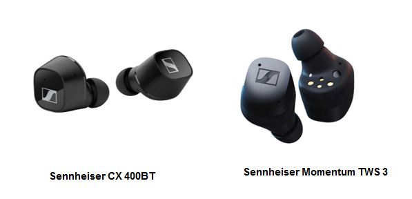 Read more about the article Compare Sennheiser CX 400BT Vs Sennheiser Momentum True Wireless 3